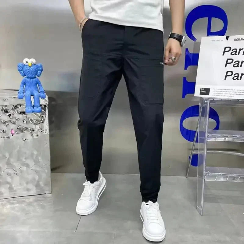 Multi-Pocket Casual Pants